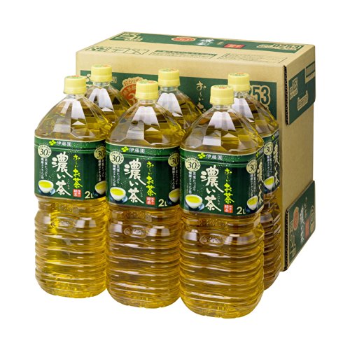 伊藤園 おーいお茶 濃い茶 2L×6本